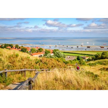 Lais Puzzle - Blick über das Wattenmeer von der friesischen Insel Vlieland bei Sonnenuntergang in einer Sommernacht. Die Friesischen Inseln sind auch als Watteninseln oder Wattenmeerinseln bekannt - 2.000 Teile
