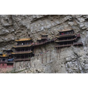 Lais Puzzle - Xuan Kong Si, oder Hängender Tempel, Beiyue Hengshan Berg, China - 2.000 Teile