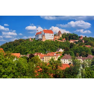 Lais Puzzle - Landshut, historische Burg Trausnitz und Altstadt, Bayern, Deutschland - 2.000 Teile