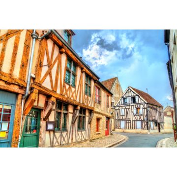 Lais Puzzle - Traditionelle Häuser in der Altstadt von Provins, Frankreich - 2.000 Teile
