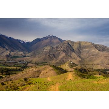 Lais Puzzle - Kakteen, Berge und Täler in der Nähe der Stadt Vicuña Vicuna. Elqui-Tal in Chile - 2.000 Teile