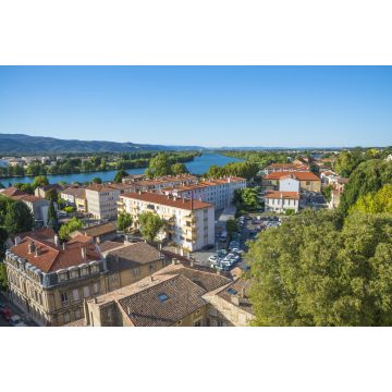 Lais Puzzle - Blick auf Valence und die Rhône, Frankreich - 2.000 Teile