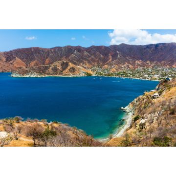 Lais Puzzle - Taganga Skyline Stadtbild Magdalena in Kolumbien Südamerika - 2.000 Teile