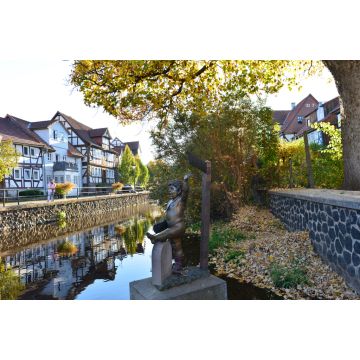 Lais Puzzle - Schrittsteine über die Lauter in Lauterbach (Hessen) - 2.000 Teile