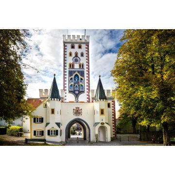 Lais Puzzle - Landsberg am Lech - Bayertor, historic town gate. Bavaria, Germany. - 2.000 Teile