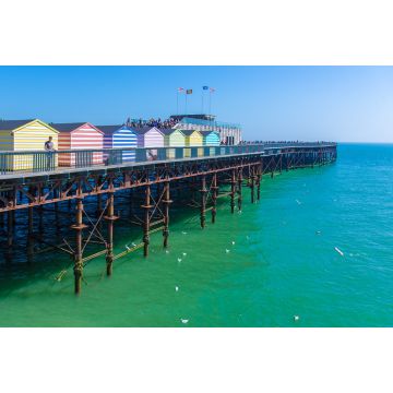 Lais Puzzle - Strandkabinen von Hastings, England - 2.000 Teile