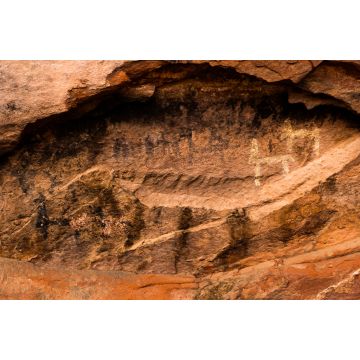 Lais Puzzle - Felsmalereien in der Inka-Höhle von Humahuaca in der Provinz Jujuy im Norden Argentiniens - 2.000 Teile