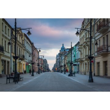 Lais Puzzle - Piotrkowska-Straße in der Stadt Lodz, Lodzkie, Polen - 2.000 Teile