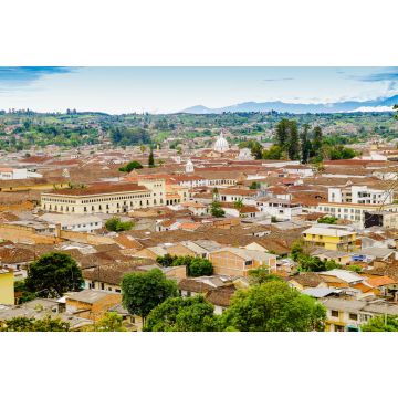Lais Puzzle - Blick von oben auf die Stadt Popayan, die im Zentrum des Departements Cauca liegt, Kolumbien - 2.000 Teile