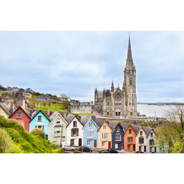 Lais Puzzle - Kathedrale und bunte Häuser in Cobh, Irland - 2.000 Teile