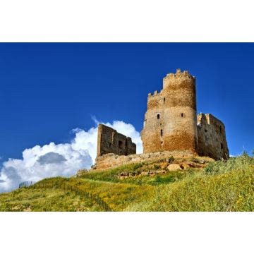 Lais Puzzle - Ansicht der mittelalterlichen Burg von Mazzarino, Caltanissetta, Sizilien, Italien, Europa - 2.000 Teile