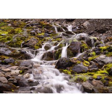 Lais Puzzle - Blick auf einen Wasserfall am Martial-Gletscher, in Ushuaia, Argentinien - 2.000 Teile