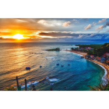 Lais Puzzle - Dämmerung - Morro de São Paulo - Bahia . Brasilien | Rubem Sousa . Fora die Box - 2.000 Teile