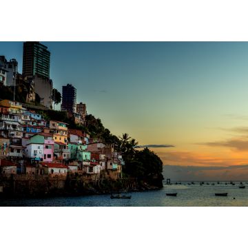 Lais Puzzle - Salvador Bahia Brasilien Sonnenuntergang Paradies und Boote - 2.000 Teile