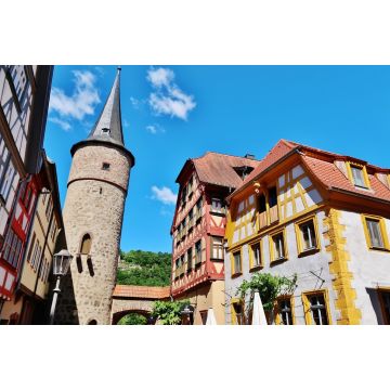 Lais Puzzle - Karlstadt, Turm, Maintor, Fachwerkhäuser - 2.000 Teile