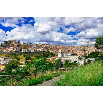 Lais Puzzle - Schöne mittelalterliche Dörfer (Borgo) Italiens - malerische Melfi in der Basilikata - 2.000 Teile