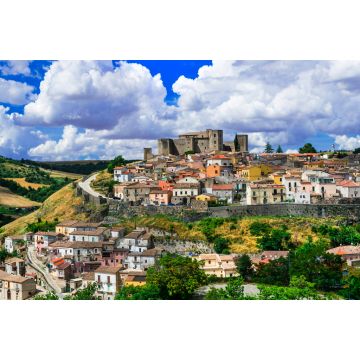 Lais Puzzle - Schöne mittelalterliche Dörfer (Borgo) Italiens - malerische Melfi in der Basilikata - 2.000 Teile