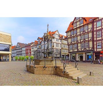 Lais Puzzle - Hannover Holzmarkt mit Brunnen - 2.000 Teile
