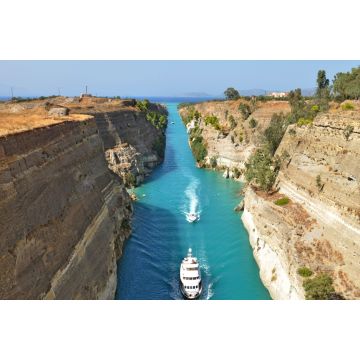 Lais Puzzle - Boote auf dem Kanal von Korinth in Griechenland - 2.000 Teile