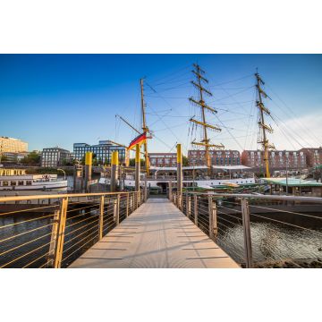 Lais Puzzle - Blick auf den Hafen in Bremen, Deutschland - 2.000 Teile