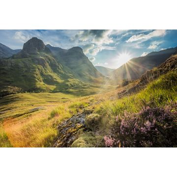 Lais Puzzle - Talblick unterhalb der Berge von Glencoe, Lochaber, HIghlands, Schottland - 2.000 Teile