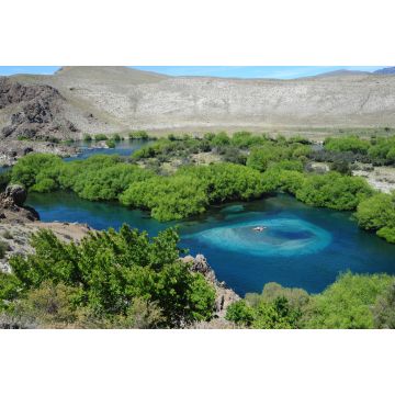 Lais Puzzle - Blick auf den Fluss Limay in San Carlos de Bariloche, Provinz Rio negro Argentinien - 2.000 Teile