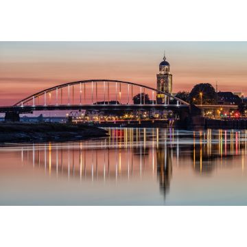Lais Puzzle - Deventer Brücken über den Fluss IJssel bei Sonnenuntergang - 2.000 Teile