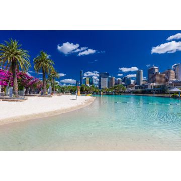 Lais Puzzle - Streets Beach im South Bank Parkland, Brisbane, Australien - 2.000 Teile