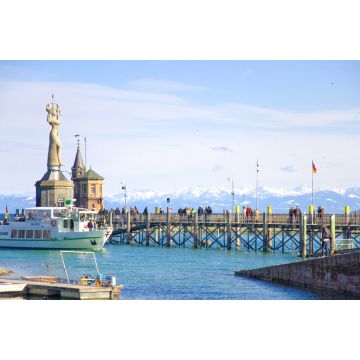 Lais Puzzle - Blick auf den Hafen in Konstanz, Bodensee, Deutschland - 2.000 Teile