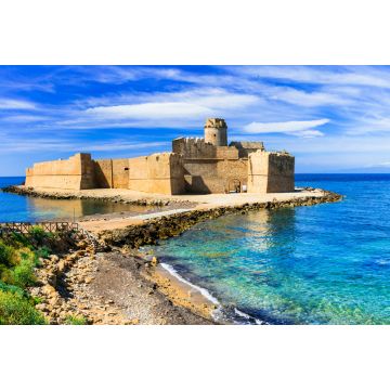 Lais Puzzle - Le Castella. Isola di Capo Rizzuto - erstaunliche Burg und schönes Meer in Kalabrien, Italien - 2.000 Teile