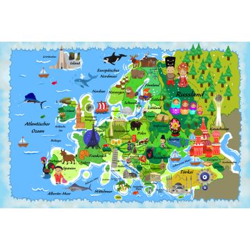 Lais Puzzle - Karte Europa in deutsch - 2.000 Teile
