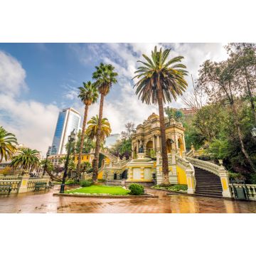 Lais Puzzle - Cerro Santa Lucia in der Innenstadt von Santiago, Chile. - 2.000 Teile