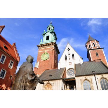 Lais Puzzle - Krakau - Statue von Papst Johannes Paul II. im Wawel-Schloss - 2.000 Teile