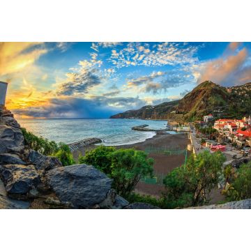 Lais Puzzle - Sonnenuntergang über Ribeira Brava, Madeira, Portugal - 2.000 Teile