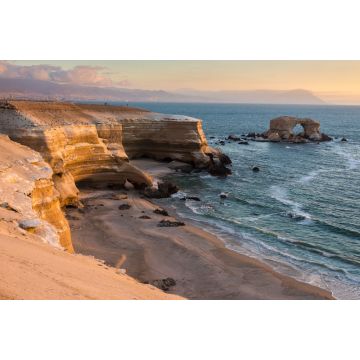 Lais Puzzle - Naturdenkmal 'La Portada' bei Sonnenuntergang, Antofagasta (Chile) - 2.000 Teile
