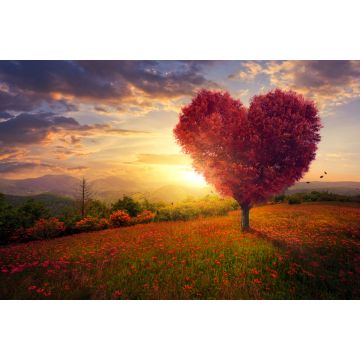 Lais Puzzle - Baum in Form eines roten Herzens - 2.000 Teile