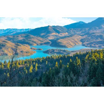 Lais Puzzle - Panoramablick auf den Plastira-See (Limni Plastira) Griechenland - 2.000 Teile