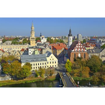Lais Puzzle - Opole - Das historische Stadtzentrum mit dem Rathaus. Polen - 2.000 Teile