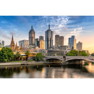 Lais Puzzle - Das zentrale Geschäftsviertel von Melbourne, Australien - 2.000 Teile