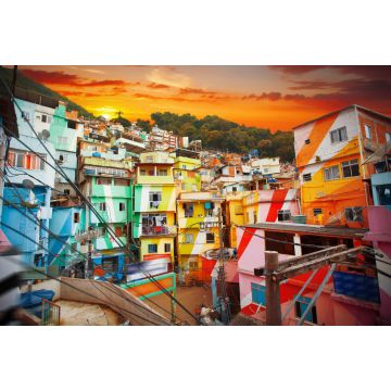 Lais Puzzle - Rio de Janeiro Stadtzentrum und Favela - 2.000 Teile