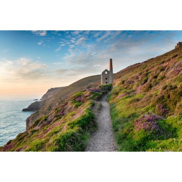 Lais Puzzle - Nebliger Sommerabend auf dem South West Coast Path, England - 2.000 Teile