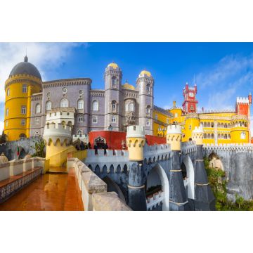Lais Puzzle - Blick auf Palace da Pena - Sintra, Lisboa, Portugal - Europäisches Reisen - 2.000 Teile