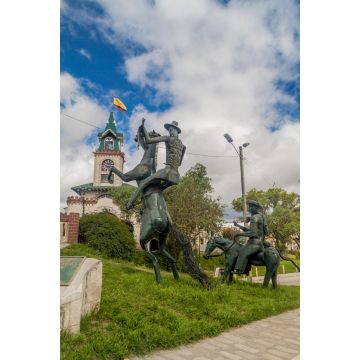 Lais Puzzle - Denkmal von Don Quijote in Loja, Ecuador - 2.000 Teile