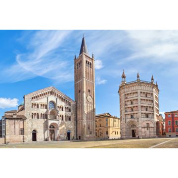 Lais Puzzle - Panorama der Piazza Duomo in Parma - 2.000 Teile