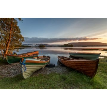 Lais Puzzle - Boote auf dem Lough Corrib, Grafschaft Galway, Connemara, Irland - 2.000 Teile