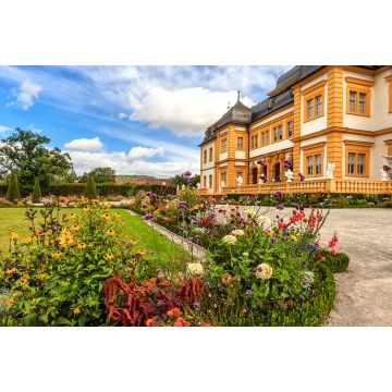 Lais Puzzle - Schloss Veitshöchheim (gebaut 1682 ) im Maintal bei Würzburg, bekannt durch seinen Rokokogarten - 2.000 Teile