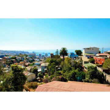 Lais Puzzle - Panoramablick von La Sebastiana von Valparaiso in Chile - 2.000 Teile