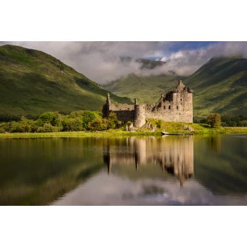 Lais Puzzle - Spiegelung von Kilchurn Castle in Loch Awe, Highlands, Schottland - 2.000 Teile