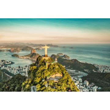 Lais Puzzle - Luftaufnahme der Botafogo-Bucht aus hohem Winkel, Rio de Janeiro - 2.000 Teile