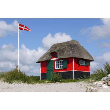 Lais Puzzle - Strandhütte auf der dänischen Insel Ærø - 2.000 Teile